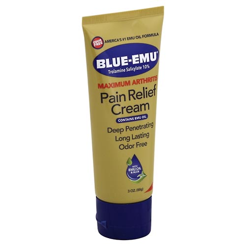 Image for Blue Emu Pain Relief Cream, Maximum Arthritis,3oz from WESTSIDE PHARMACY