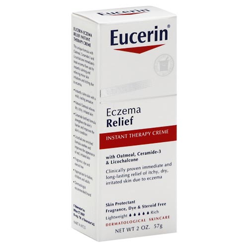 Image for Eucerin Eczema Relief, Instant Therapy Creme,2oz from WESTSIDE PHARMACY