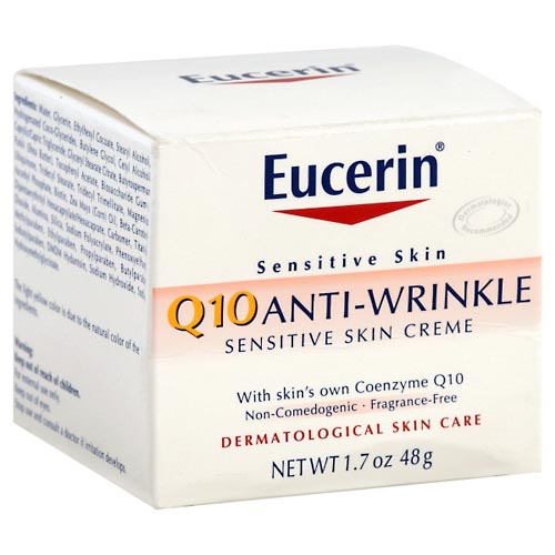 Image for Eucerin Q10 Anti-Wrinkle Creme, Sensitive Skin,1.7oz from WESTSIDE PHARMACY