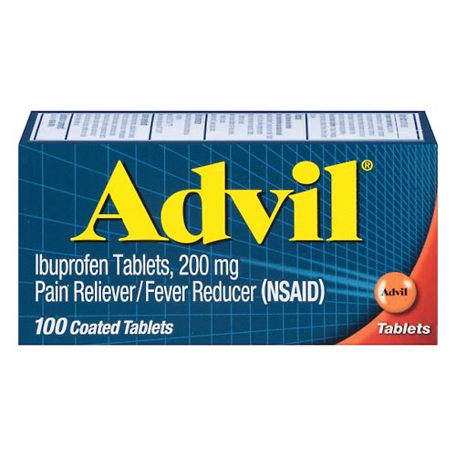 Image for Advil Ibuprofen, 200 mg, Coated Tablets,100ea from WESTSIDE PHARMACY