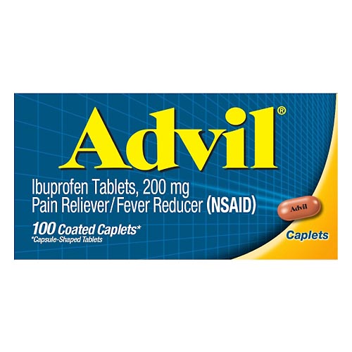Image for Advil Ibuprofen, 200 mg, Caplets,100ea from WESTSIDE PHARMACY