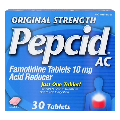Image for Pepcid Acid Reducer, Original Strength, Tablets,30ea from WESTSIDE PHARMACY